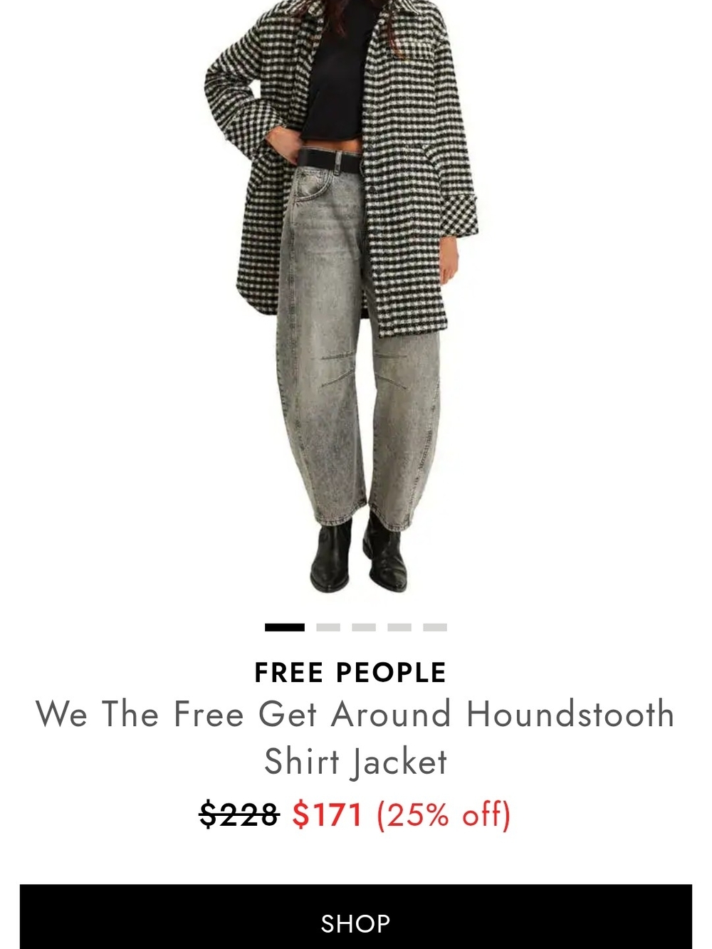 Free People Grey Washed Boyfriend Jeans